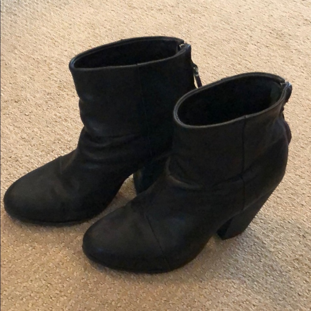 Rag and Bone classic Newbury boot, black leather